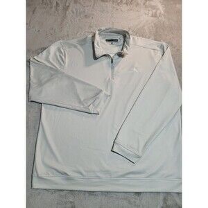 Pebble Beach Golf Pullover Mens XL Gray 1/4 Zip Dry-Luxe Performance Stretch